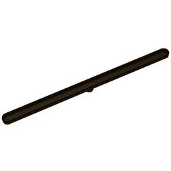 24 in. Linear Shower Drain with Disco-rectangle Tile Insert in Oil Rubbed Bronze