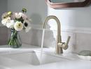 Moen Brushed Nickel Single Handle Monoblock Bathroom Sink Faucet 