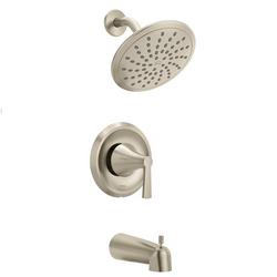 One Handle Single Function Bathtub & Shower Faucet in Brushed Nickel (Trim Only)