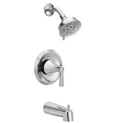 Single Handle Multi Function Bathtub & Shower Faucet in Chrome (Trim Only)