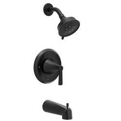 Single Handle Multi Function Bathtub & Shower Faucet in Matte Black (Trim Only)