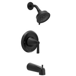 Single Handle Multi Function Bathtub & Shower Faucet in Matte Black (Trim Only)