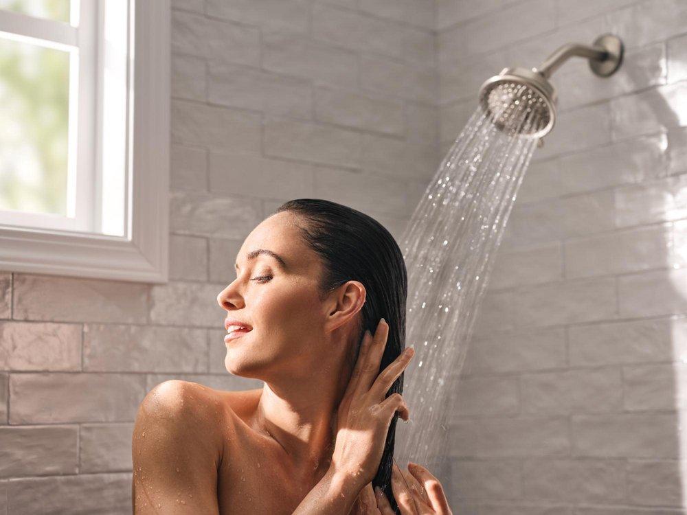 Moen Brushed Nickel Single Handle Multi Function Bathtub & Shower Faucet (Trim Only) 