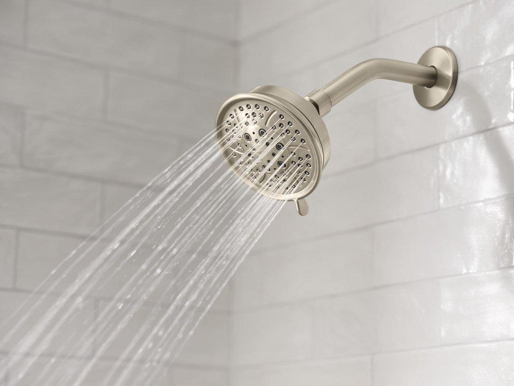 Moen Brushed Nickel Single Handle Multi Function Bathtub & Shower Faucet (Trim Only) 