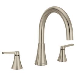 Two Handle Roman Tub Faucet in Brushed Nickel (Trim Only)