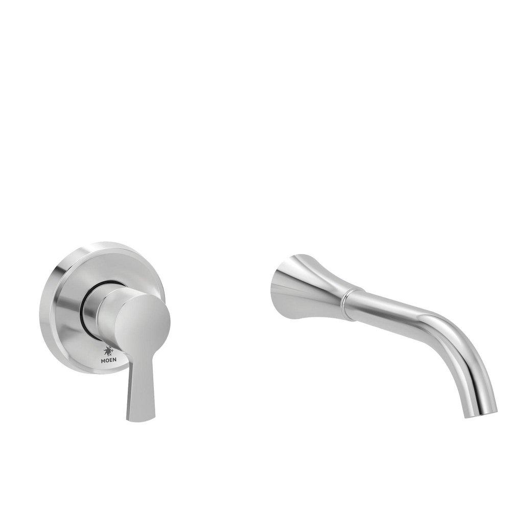 CHROME ONE-HANDLE NON DIVERTER TUB FILLER 