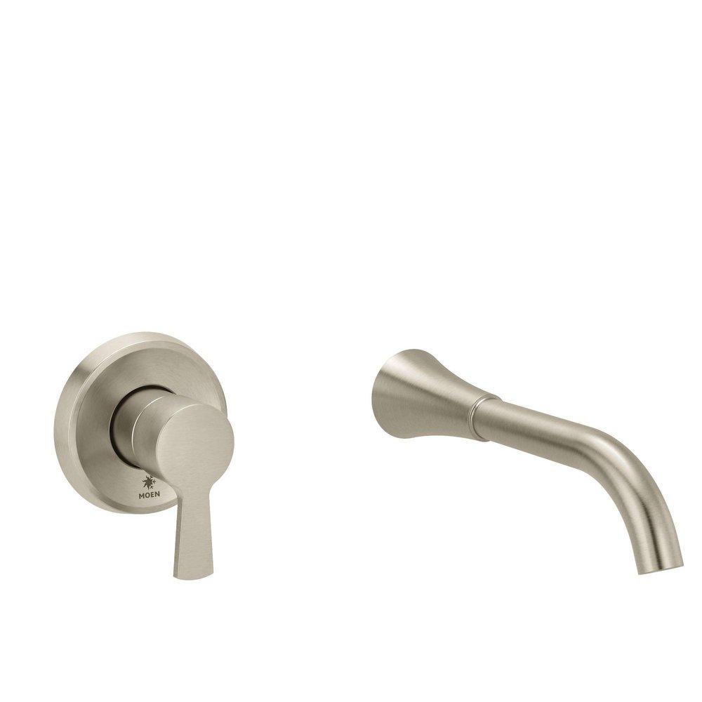 BRUSHED NICKEL ONE-HANDLE NON DIVERTER TUB FILLER 