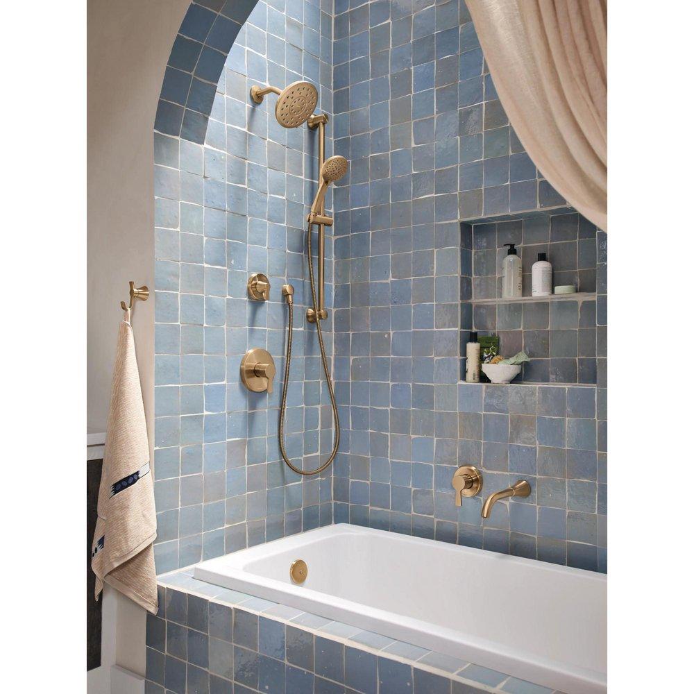 Moen Bronzed Gold Single Handle Wall Mount Filler (Trim Only) 