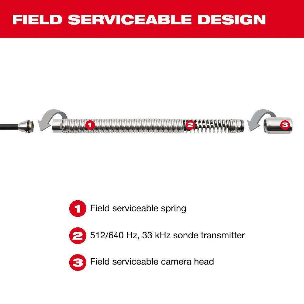 REPLACEMENT SPRING FOR M12 85? HIGH FLEX COMPACT INSPECTION CAMERA 