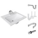 Undermount Bathroom Sink with Sensor Faucet Bundle