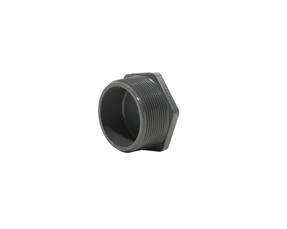 PVC Schedule 80 MPT Plug 