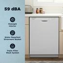 23-7/8 in. Built-In Dishwasher in White 