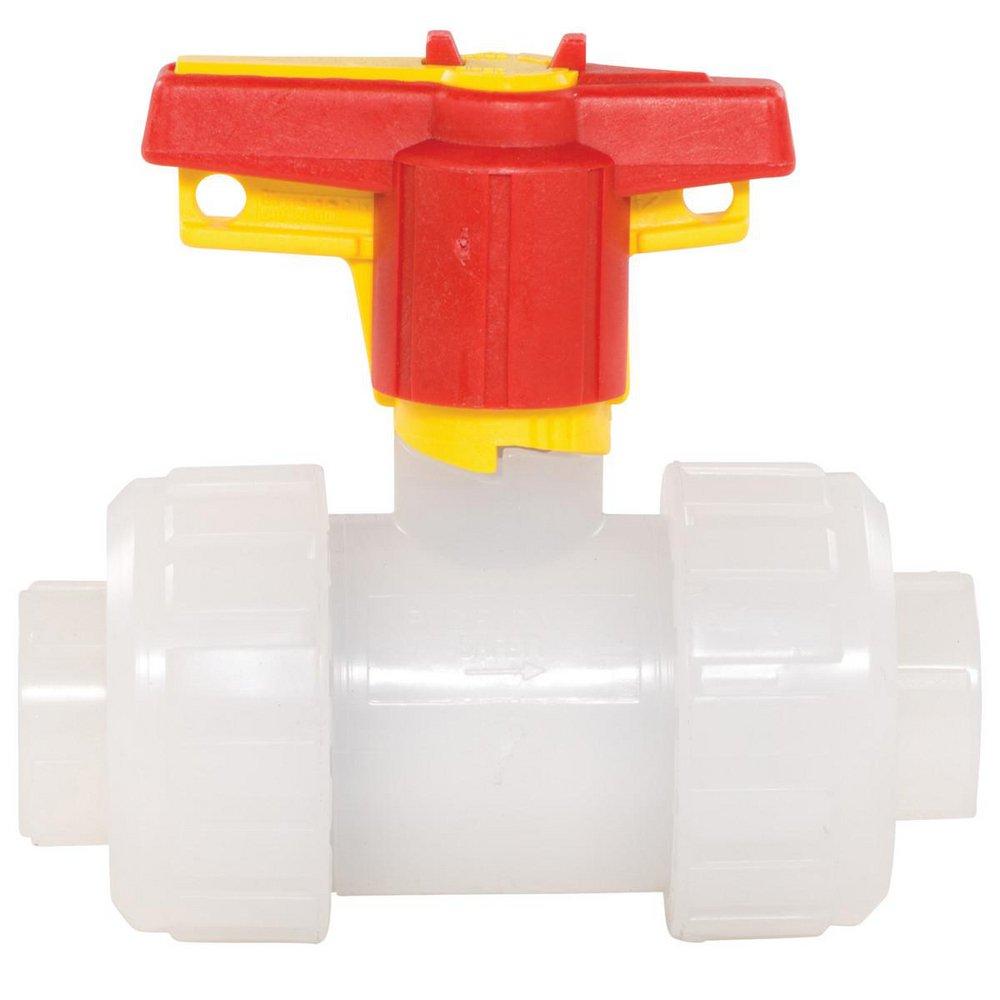1.5 True Union Ball Valve - Whiteline PVDF SF 