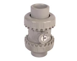 3/4" Soc and Threaded CPVC FKM Ball Check Valve