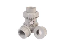 1-1/4" Soc and Threaded CPVC FKM Ball Check Valve