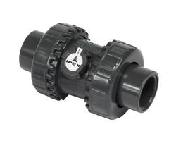 1" Soc and Threaded PVC FKM Ball Check Valve
