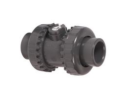 3/4" Soc and Threaded PVC FKM Ball Check Valve