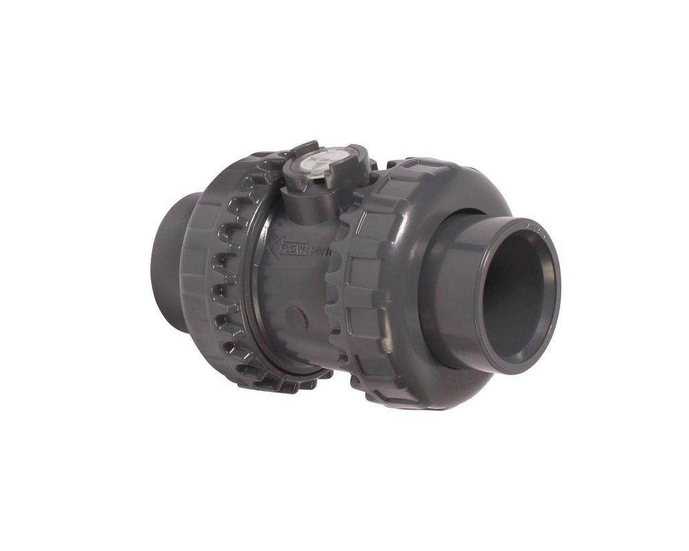 1 PVC T/U SXT FKM BALL CHK VLV 