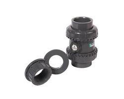 2" Soc and Threaded PVC FKM Ball Check Valve