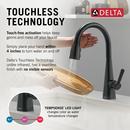 Single Handle Pull Down Kitchen Faucet in Matte Black 