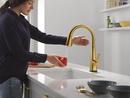 DELTA LENTA TOUCH2O KITCHEN FAUCET WITH TOUCHLESS TECHNOLOGY 