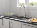 Single Handle Pull Down Kitchen Faucet in Spotshield Stainless 
