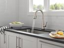 Single Handle Pull Down Kitchen Faucet in Spotshield Stainless 