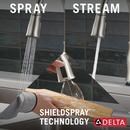 Single Handle Pull Down Kitchen Faucet with Side Spray in Spotshield Stainless 