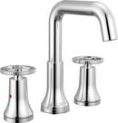 DELTA TRINSIC TWO HANDLE WIDESPREAD BATHROOM FAUCET 