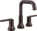 DELTA TRINSIC TWO HANDLE WIDESPREAD BATHROOM FAUCET 