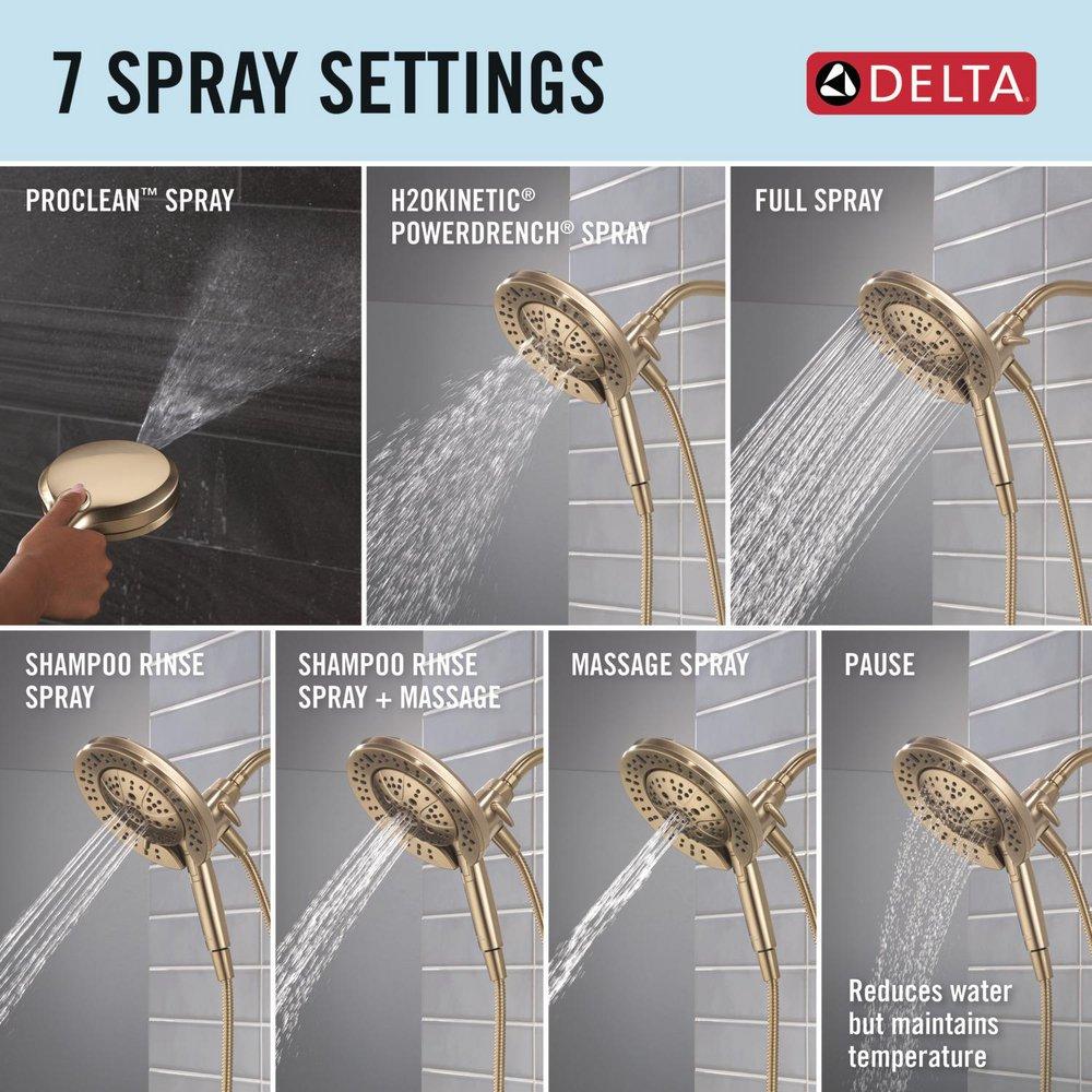 Multi Function Hand Shower in Lumicoat&reg; Champagne Bronze 