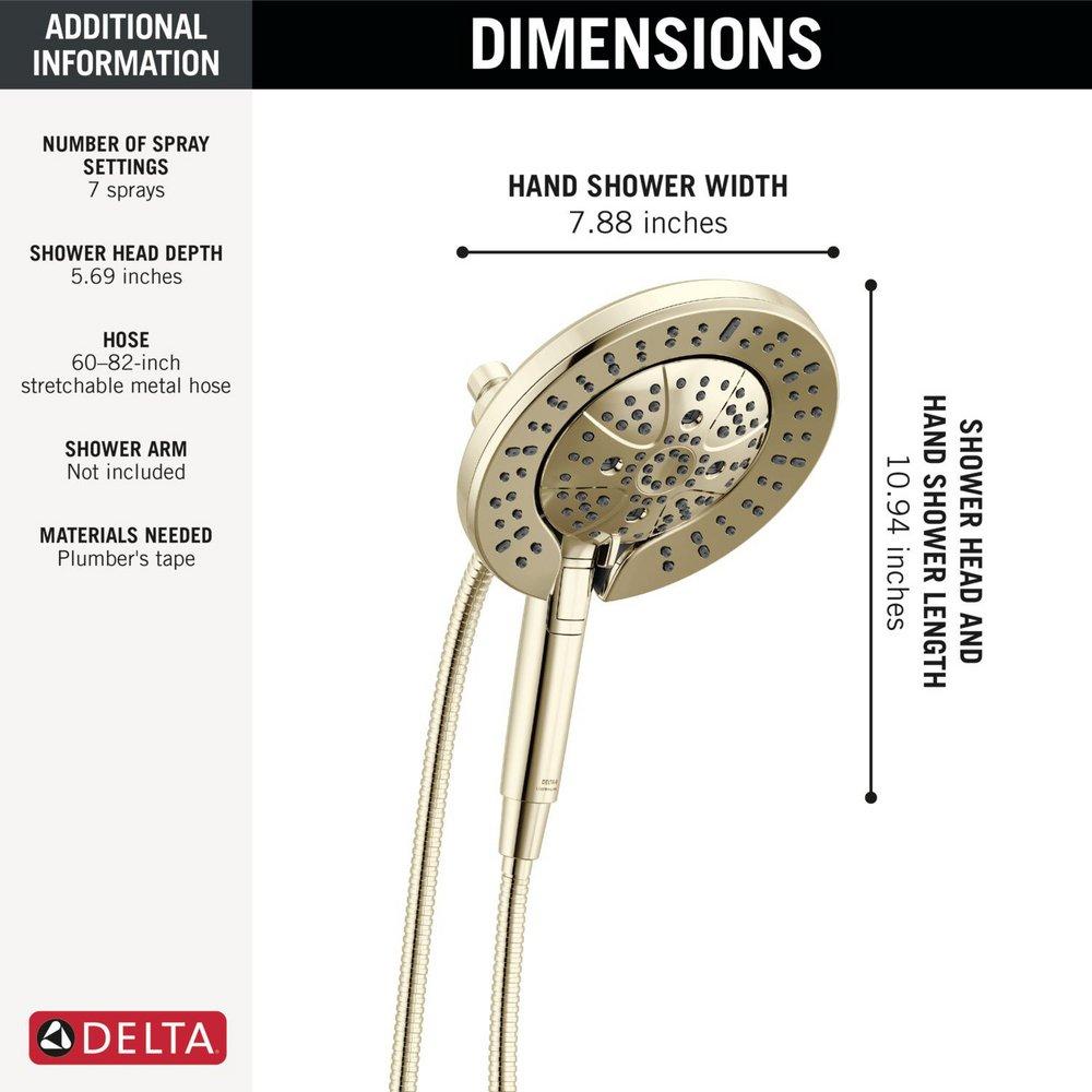 Multi Function Hand Shower in Lumicoat&reg; Polished Nickel 