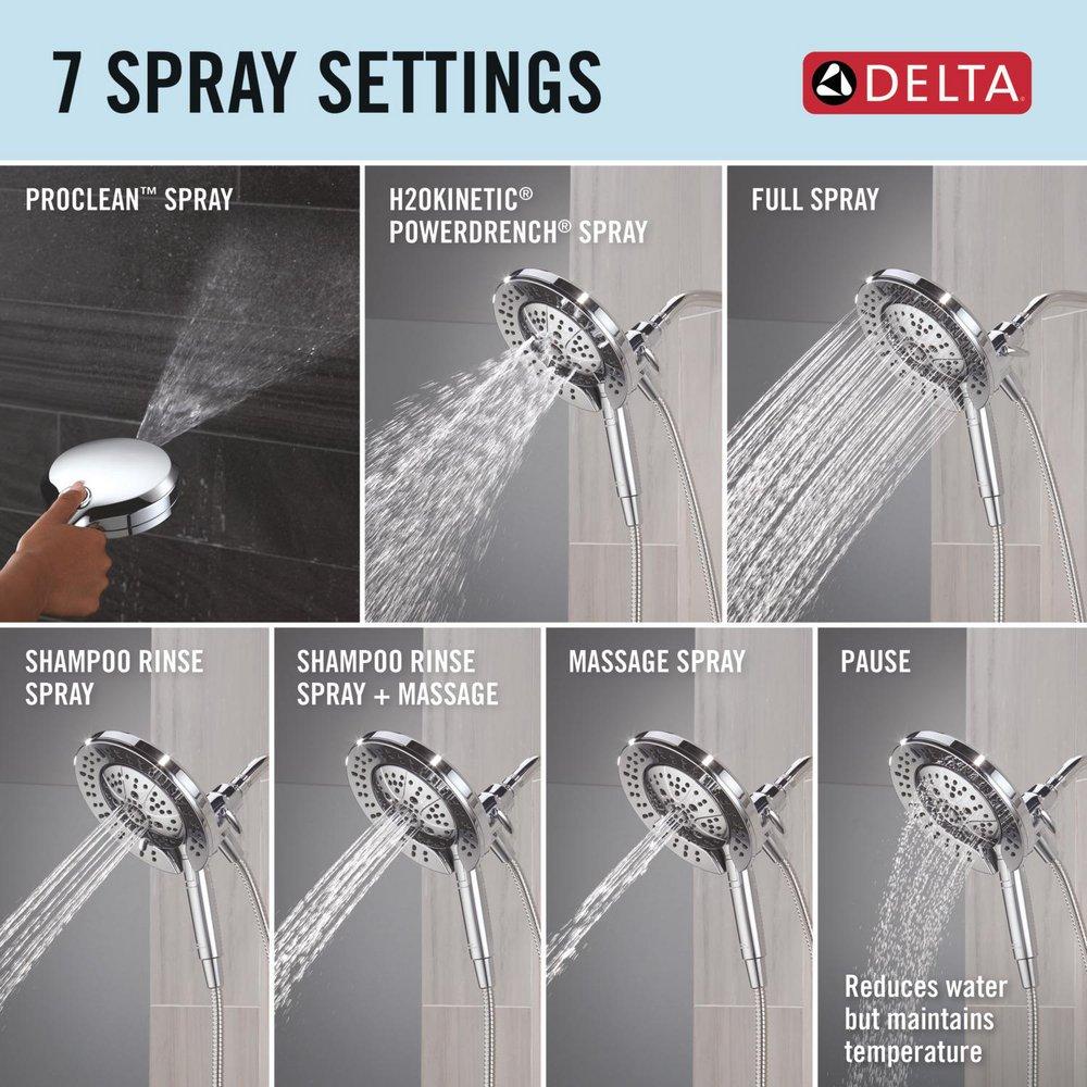 Multi Function Hand Shower in Lumicoat&reg; Chrome 