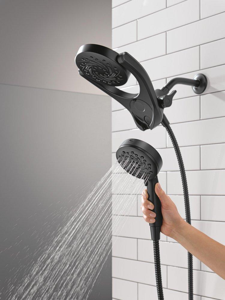 Multi Function Hand Shower in Matte Black 