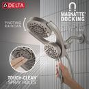 Multi Function Hand Shower in SpotShield Brushed Nickel 