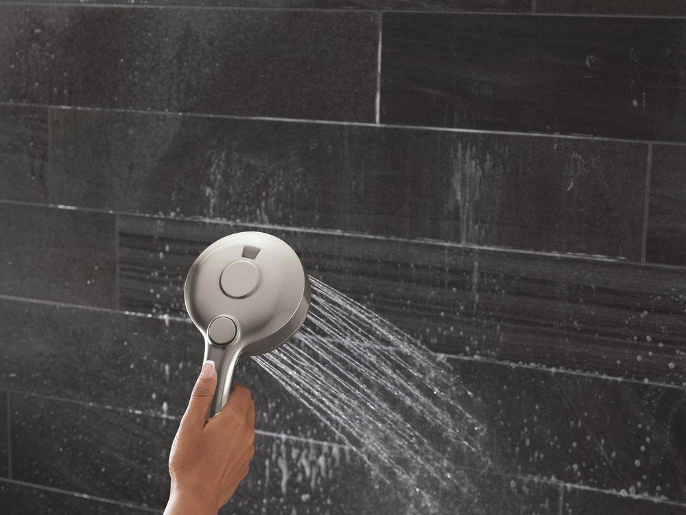Multi Function Hand Shower in SpotShield Brushed Nickel 