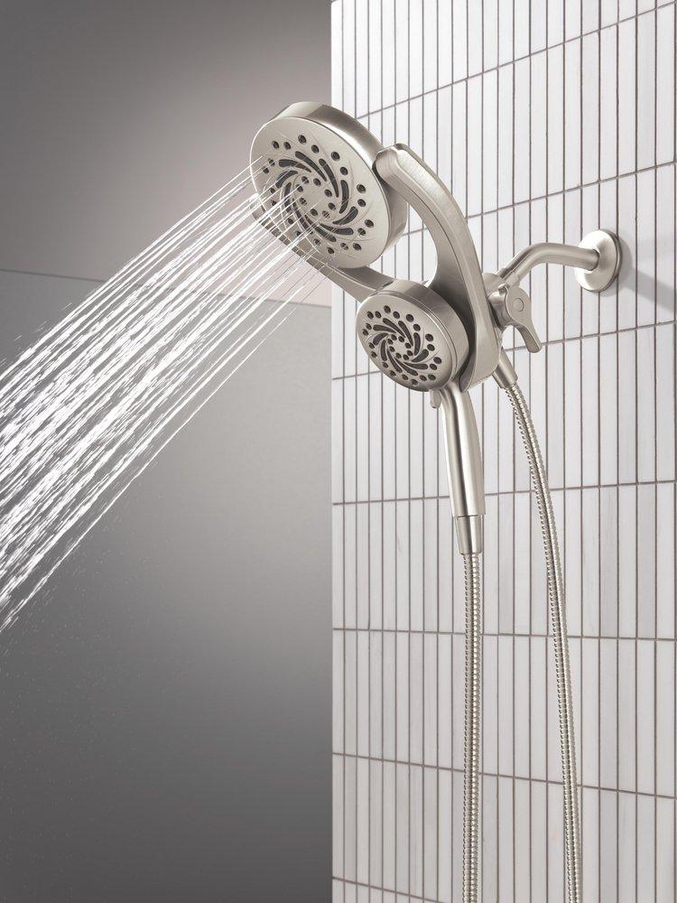 Multi Function Hand Shower in SpotShield Brushed Nickel 