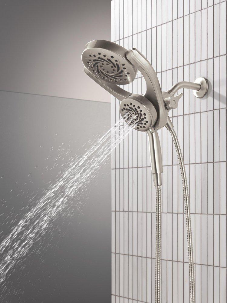 Multi Function Hand Shower in SpotShield Brushed Nickel 