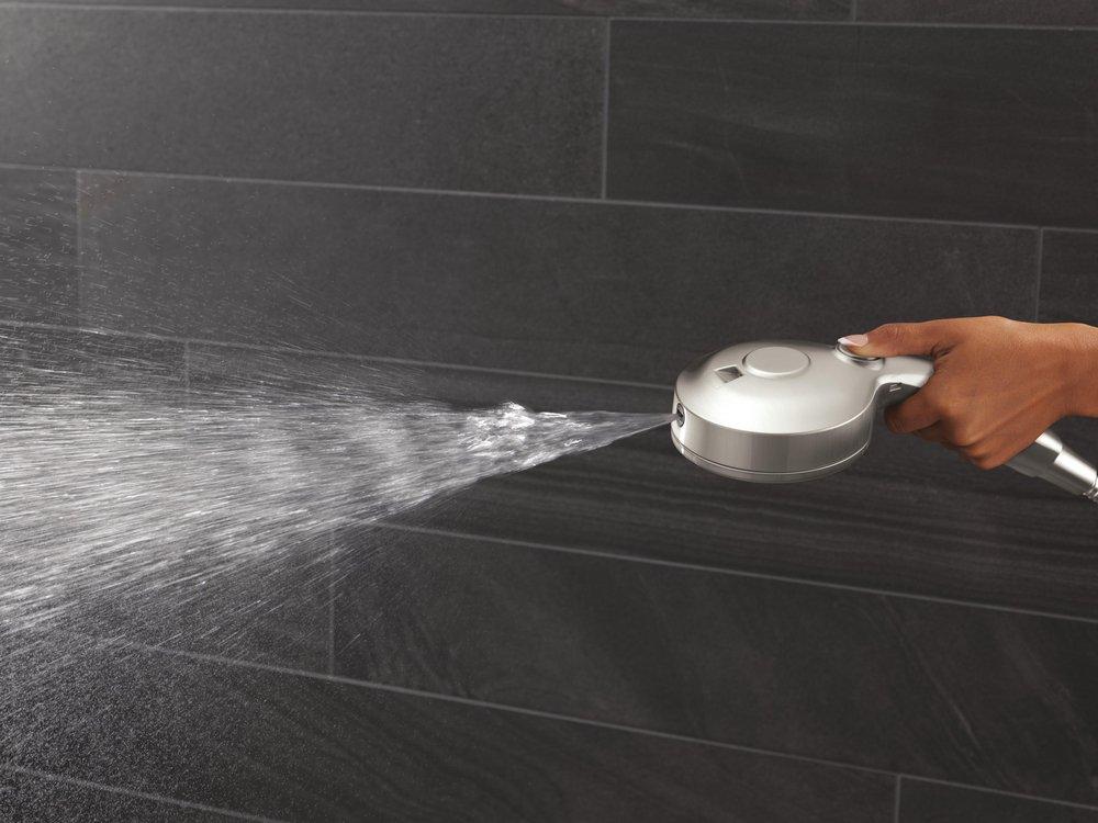 Multi Function Hand Shower in SpotShield Brushed Nickel 