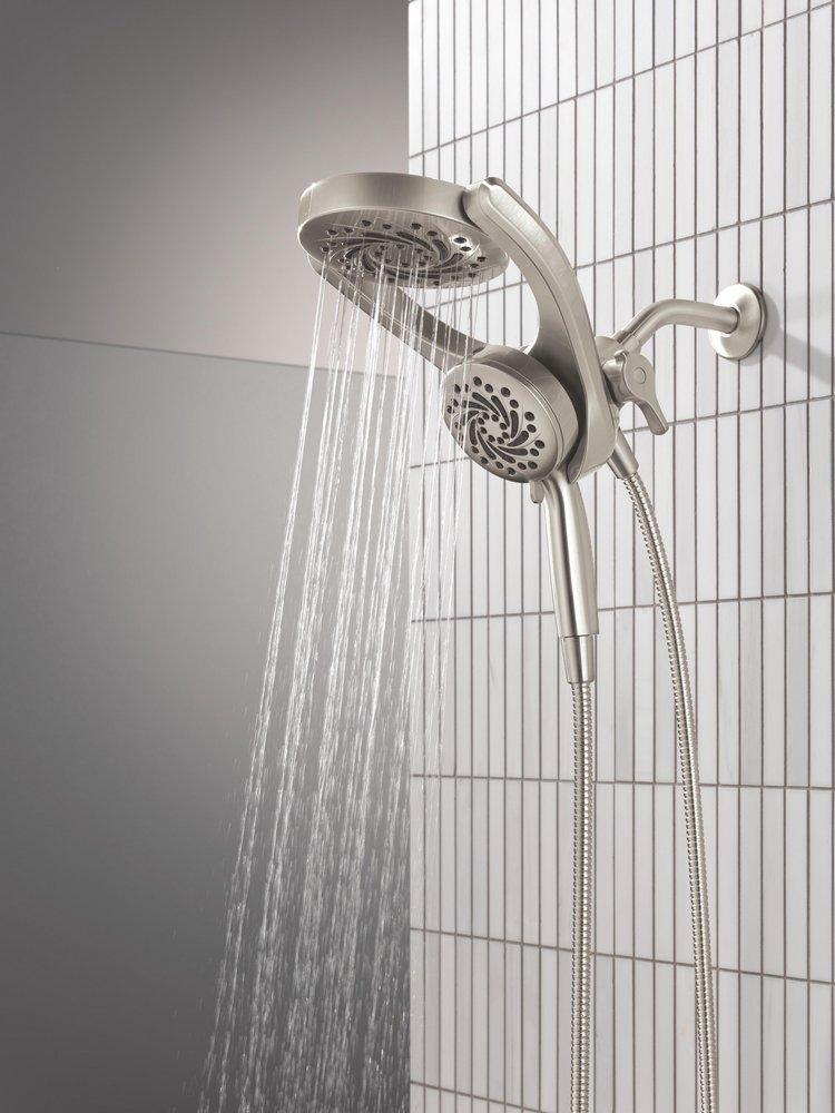 Multi Function Hand Shower in SpotShield Brushed Nickel 