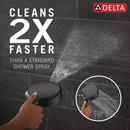 Multi Function Hand Shower in Matte Black 