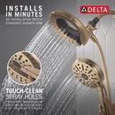Multi Function Hand Shower in Champagne Bronze 