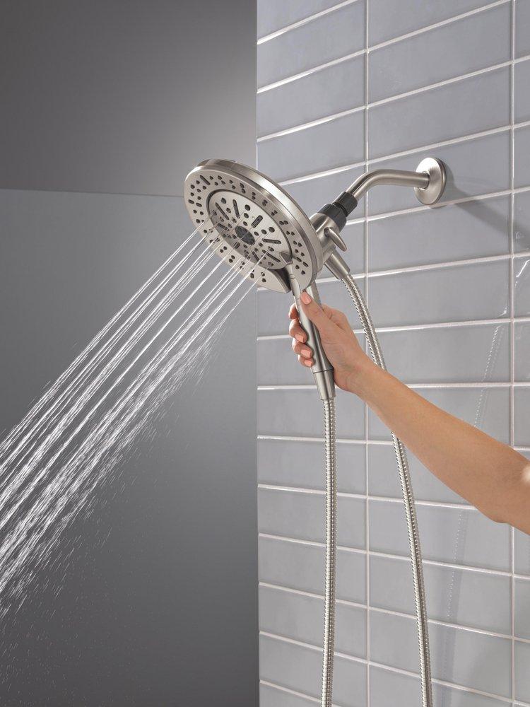 Multi Function Hand Shower in SpotShield Brushed Nickel 