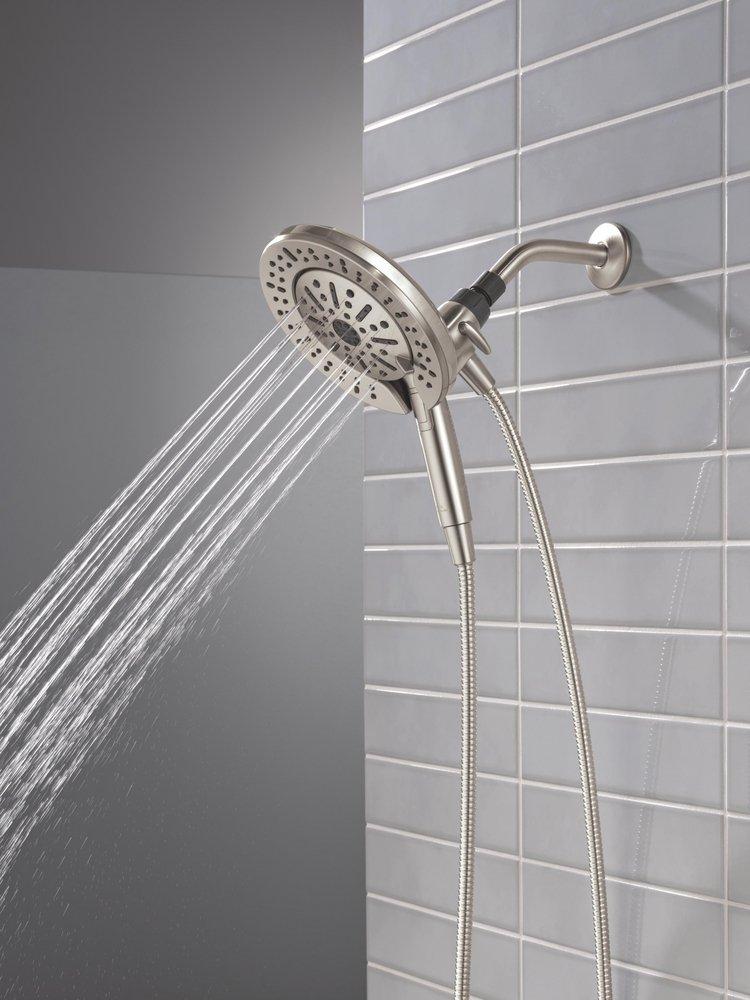 Multi Function Hand Shower in SpotShield Brushed Nickel 