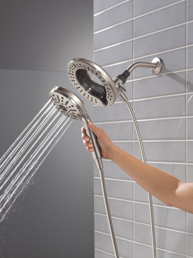 Multi Function Hand Shower in SpotShield Brushed Nickel 