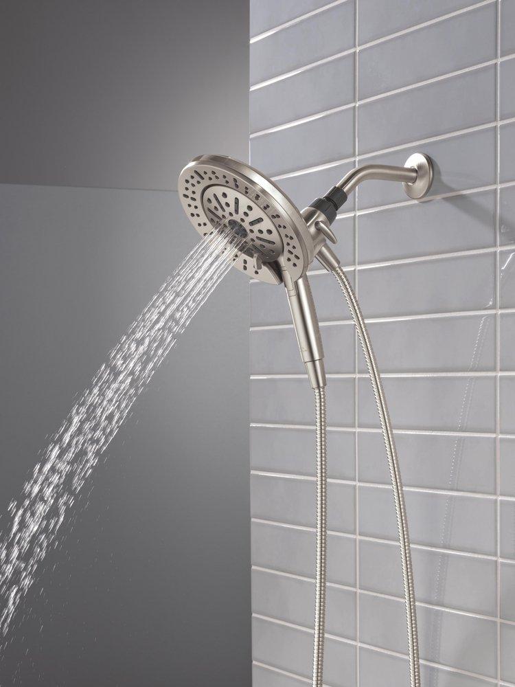 Multi Function Hand Shower in SpotShield Brushed Nickel 