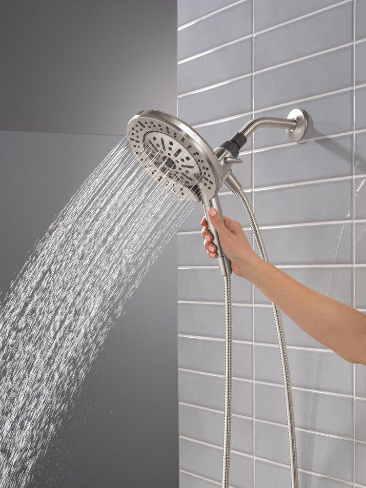 Multi Function Hand Shower in SpotShield Brushed Nickel 