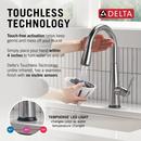 DELTA ESSA TOUCH2O KITCHEN FAUCET WITH TOUCHLESS TECHNOLOGY 