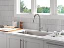 Single Handle Pull Down Kitchen Faucet in Arctic Stainless 