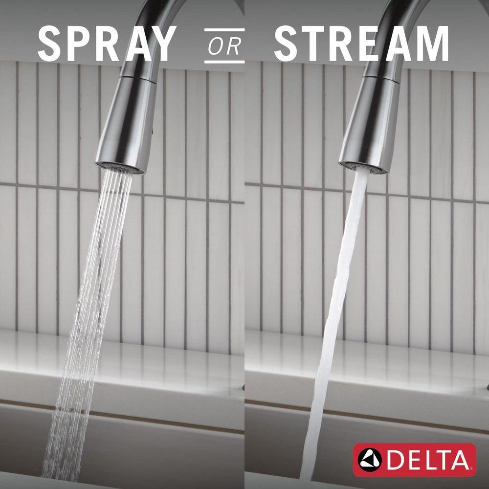 Essa&reg; Touch2O&reg; Technology Kitchen Faucet with Touchless Technology in Arctic Stainless 